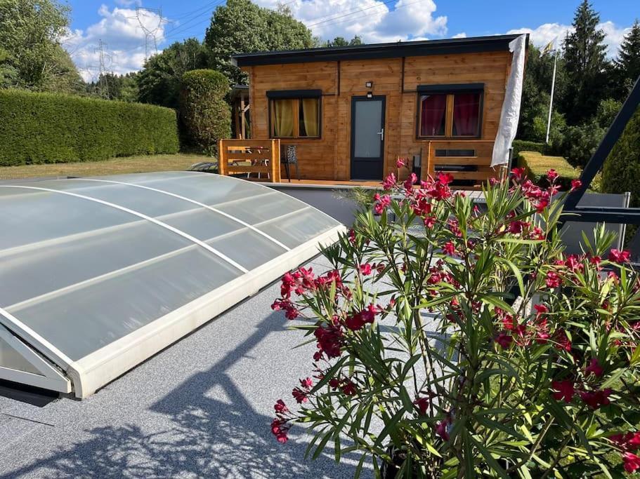 Chalet 2 Personnes Avec Jacuzzi Et Piscine Saisonniere Partagee Corcieux 외부 사진